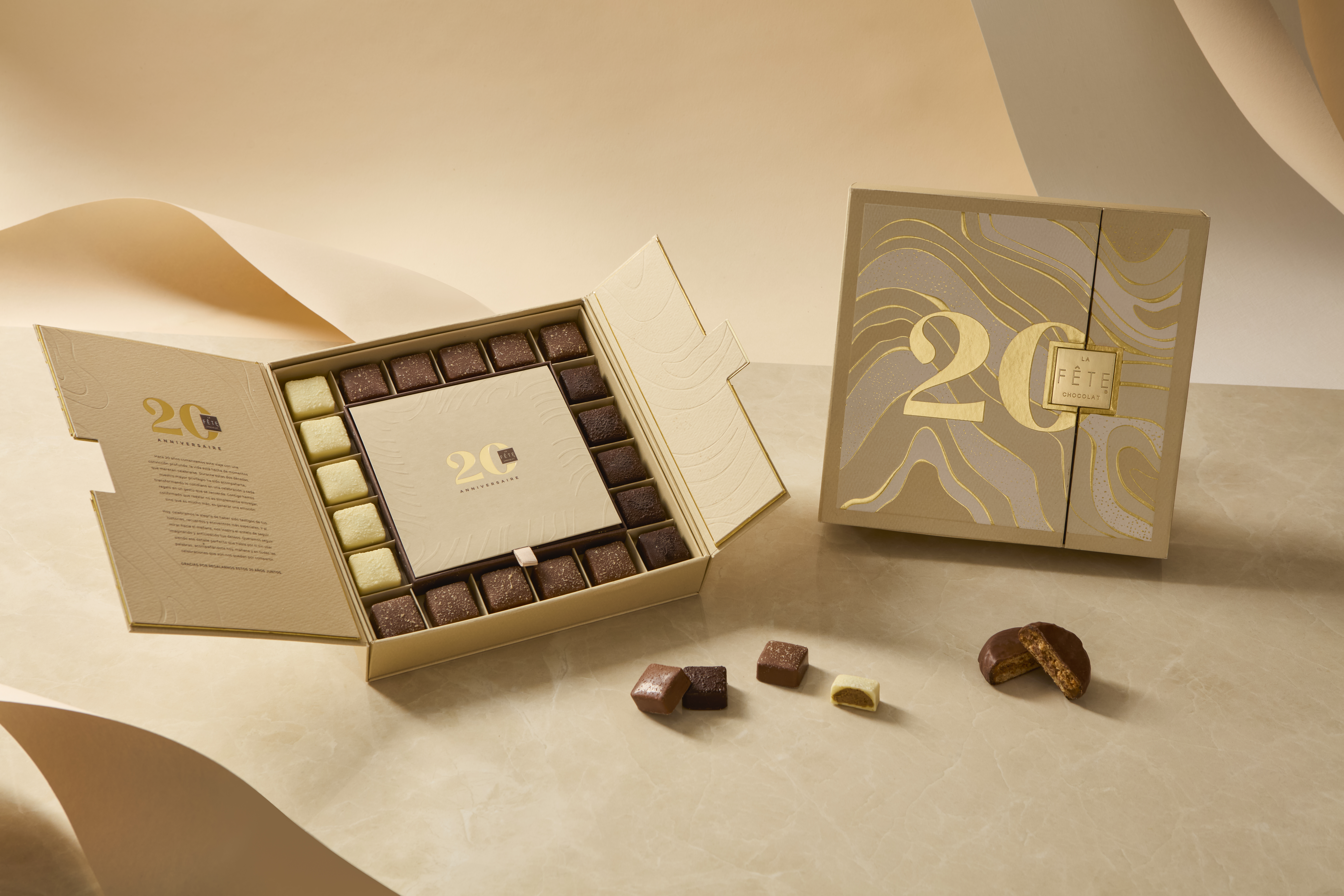 La Fête Chocolat celebra 20 años en Chile con una colección especial de chocolates y bombones